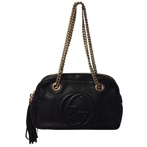 sac gucci soho noir pas cher|sacs Gucci petite taille.